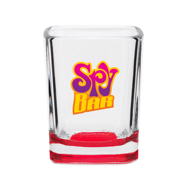 Drink Up 2 oz Square Shot Glass 10