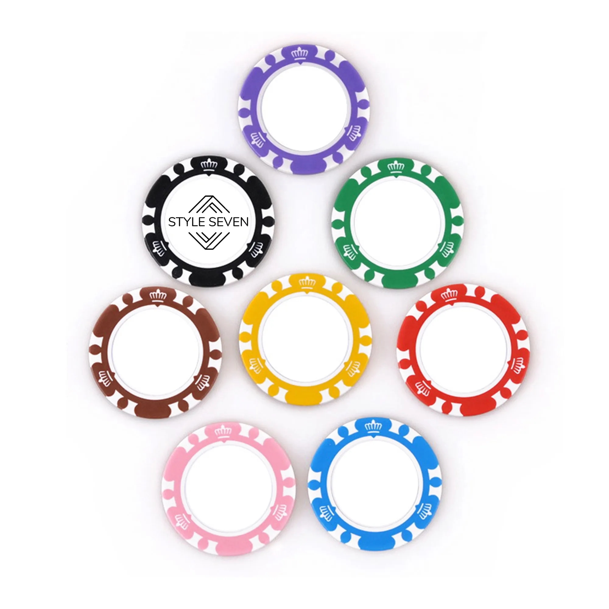 20 G Professional Clay Poker Chips