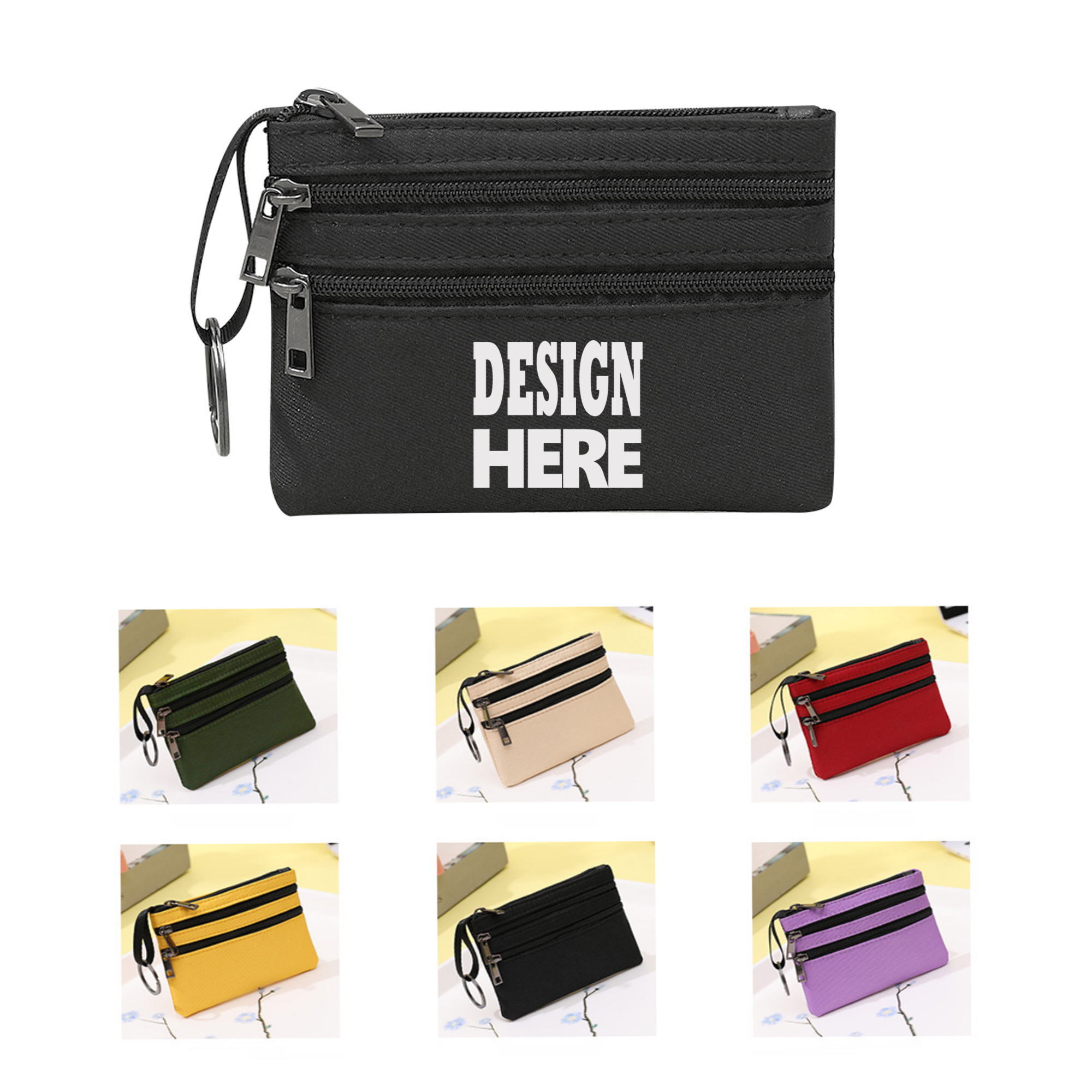 Canvas Small Wallet Change Purse 3