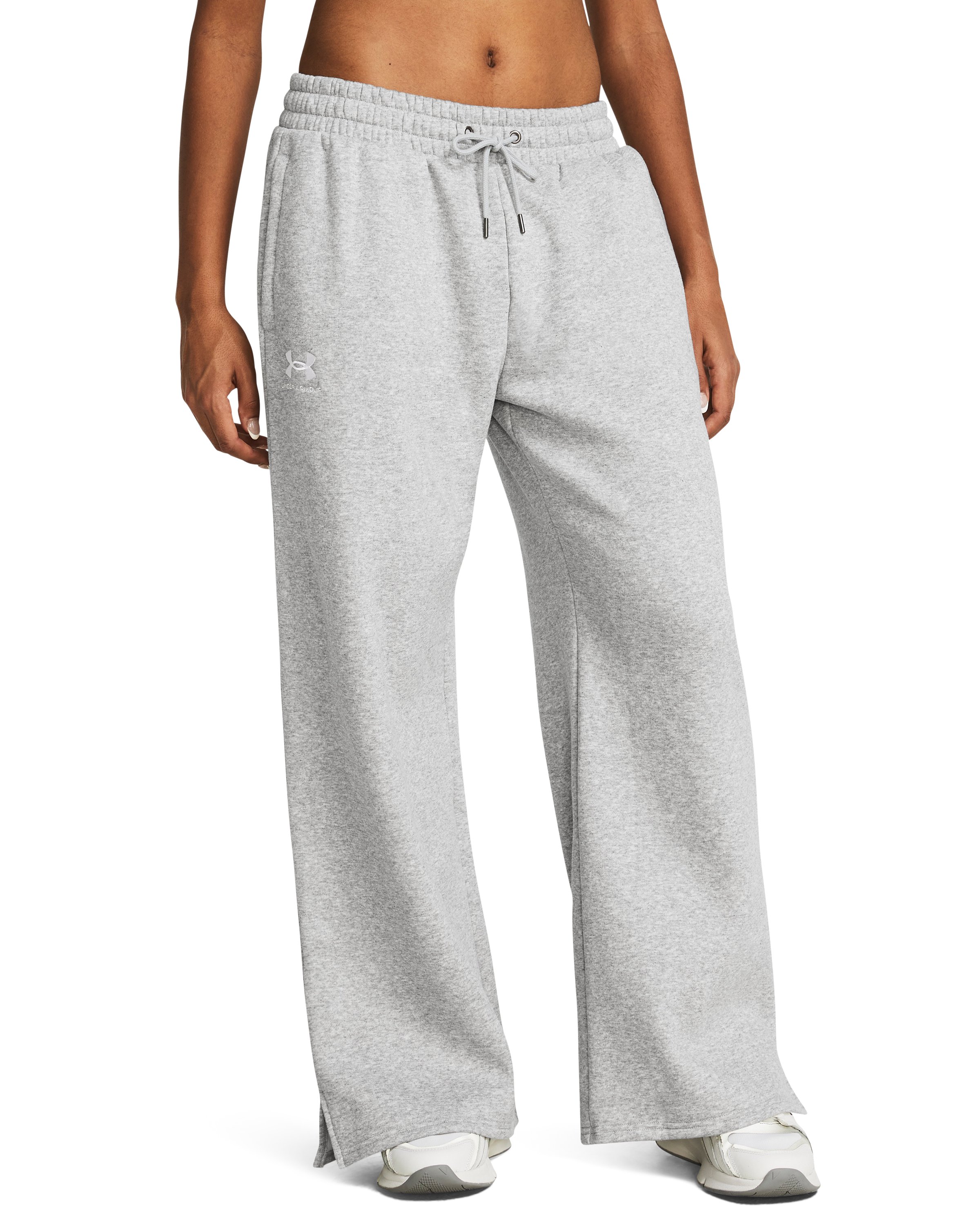 UA Icon Fleece Women's Wide Leg Pants 2