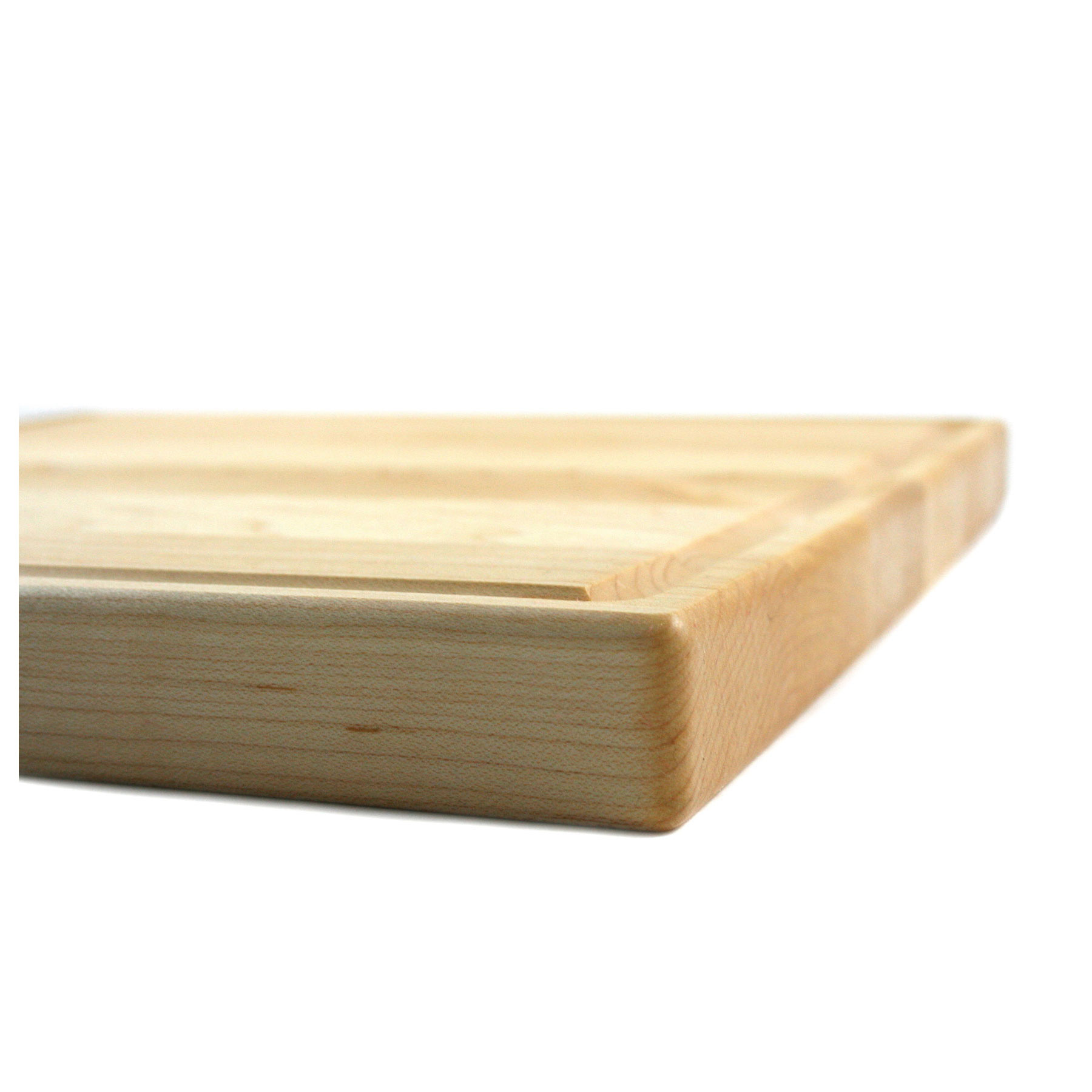 12 x 12" Maple Square Cutting Board with Juice Groove 5