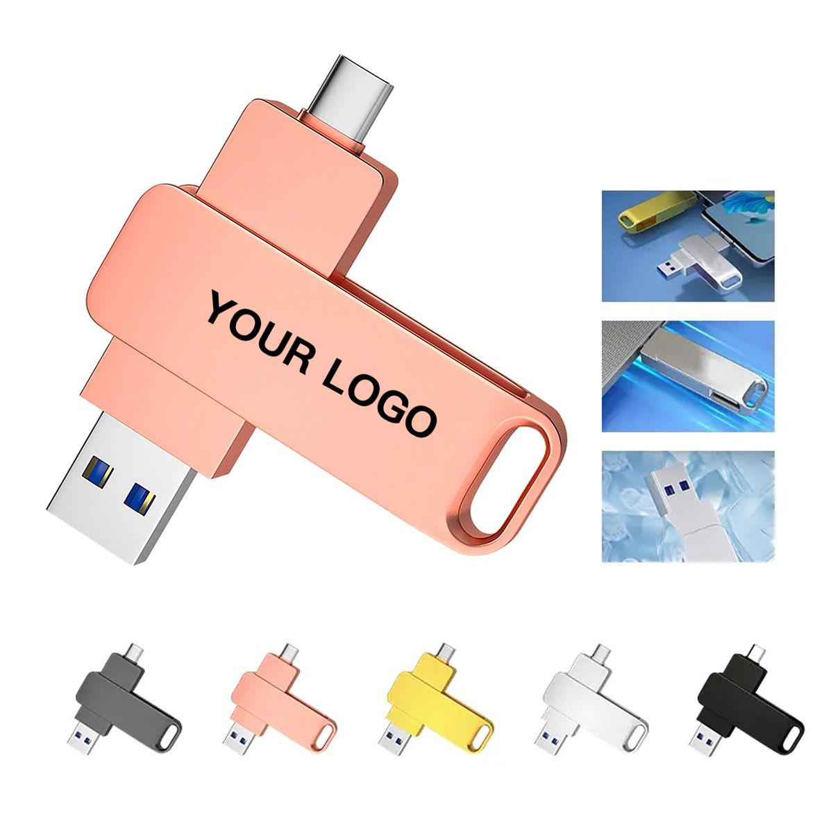 Rotating Cap Flash Memory for Android Devices 1