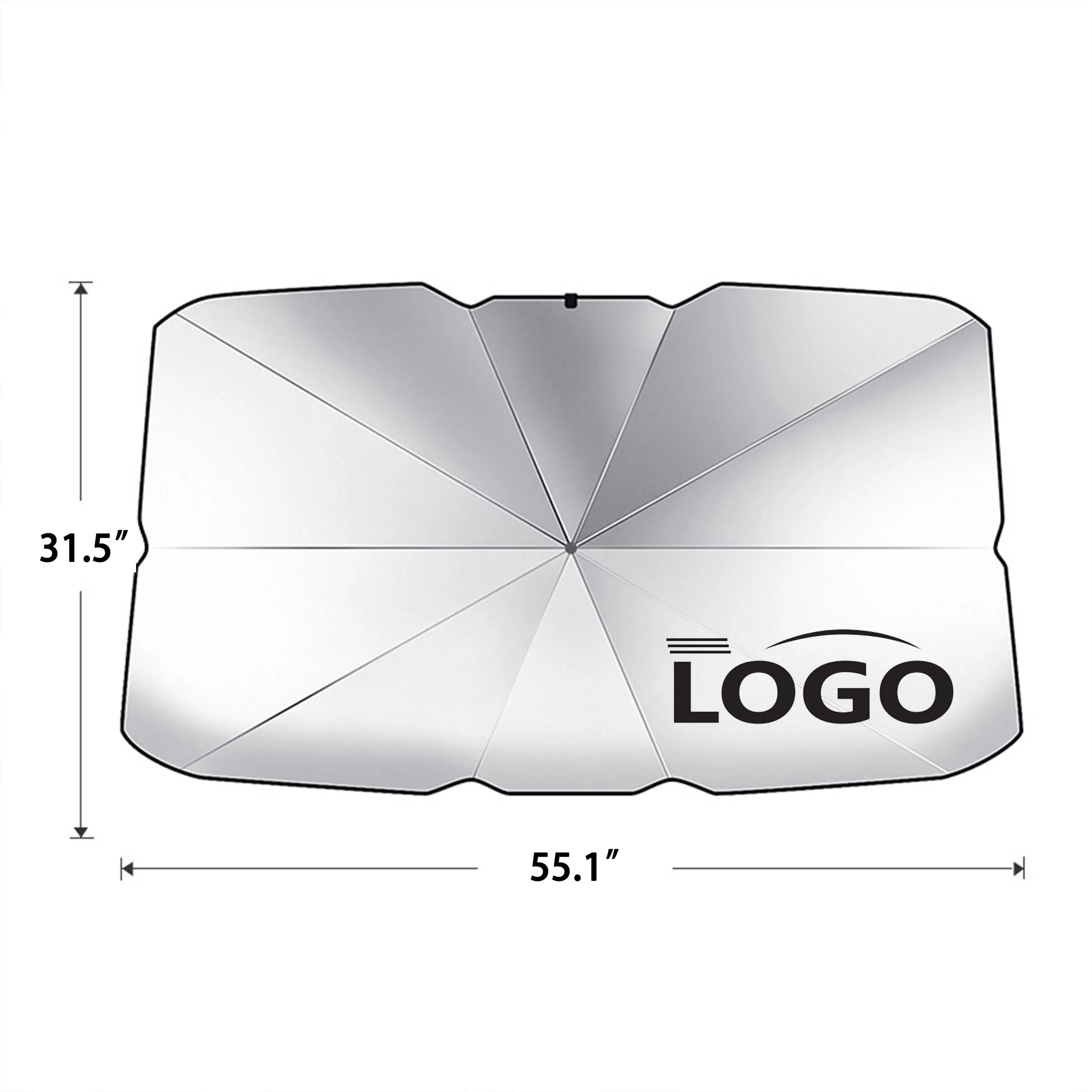 Upgraded Foldable Car Windshield Sun Shade 3