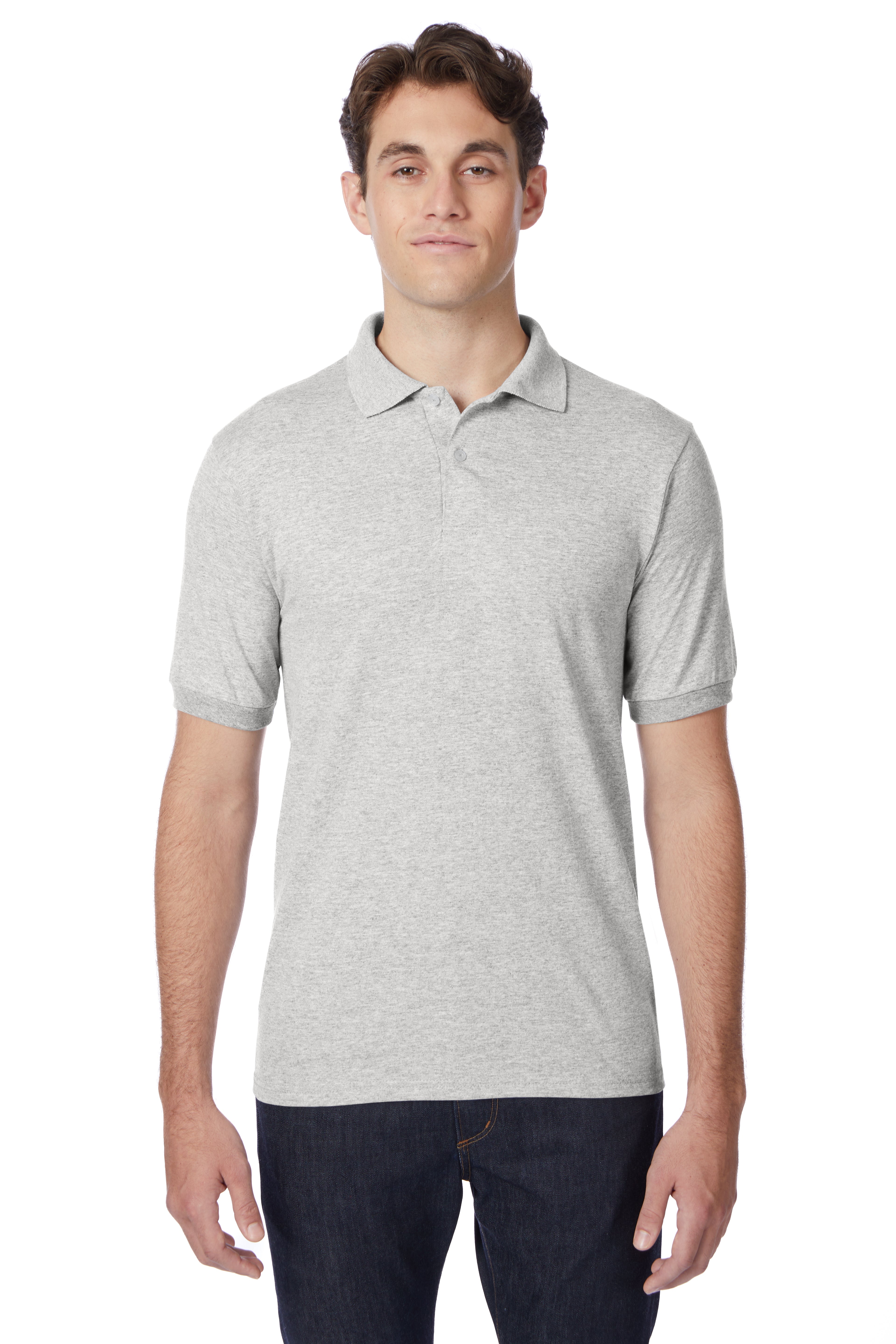 Hanes EcoSmart® Jersey Polo Shirt 14