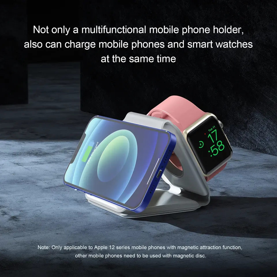 15W Fast Wireless Charging Station 6