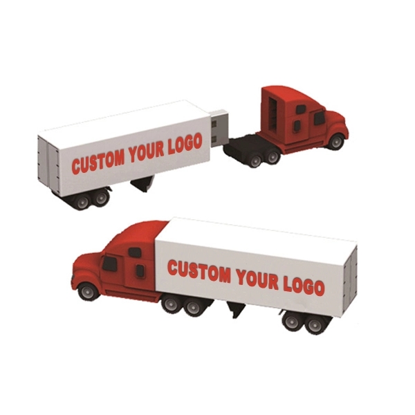 Long Haul Truck Shape USB Flash Drive 2