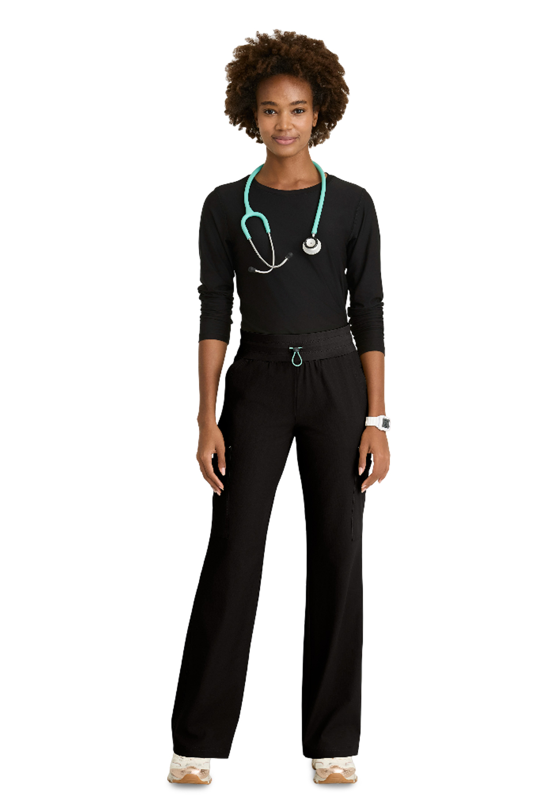 Skechers Ripstop Collection - Women's Five-Pocket Fit & Flare Explore Scrub Pant 4