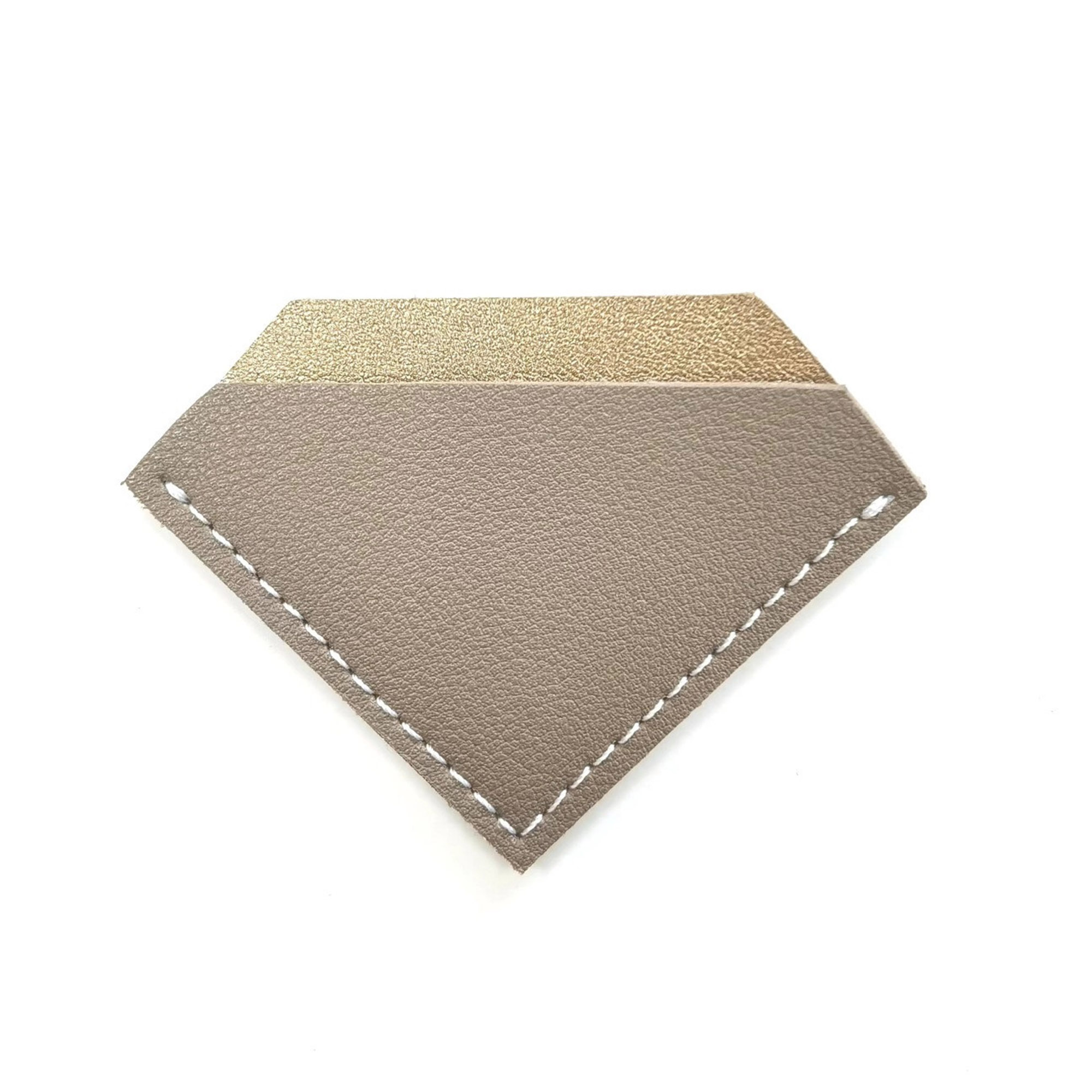 Leather Diamond Shaped Bookmarks 1