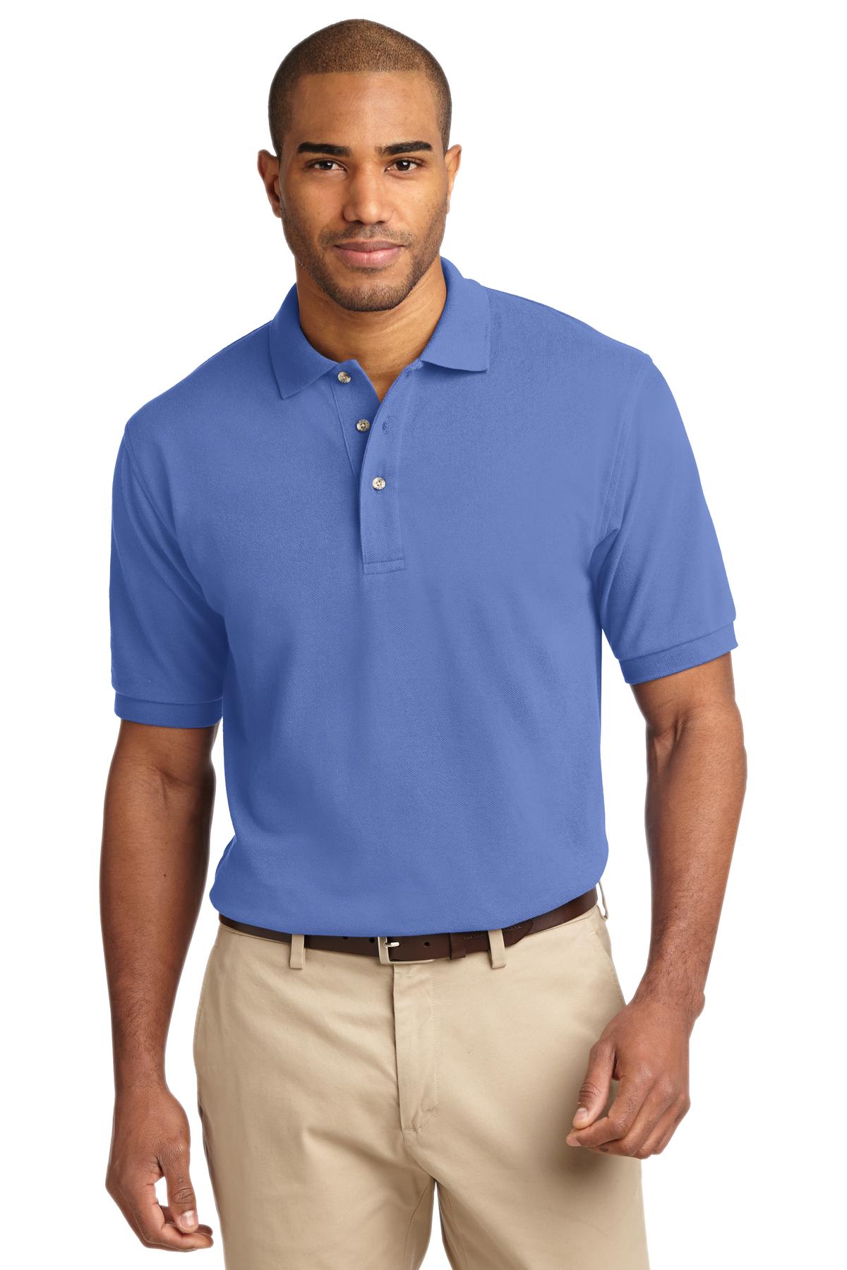 Port Authority Heavyweight Cotton Pique Polo. K420 35