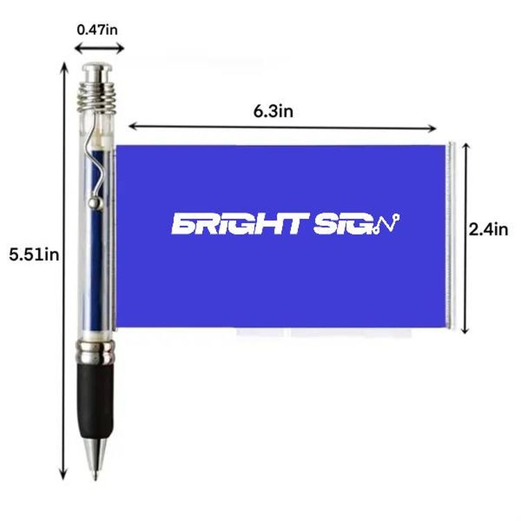 Pull-Out Scroll Banner Promotional Pen 2