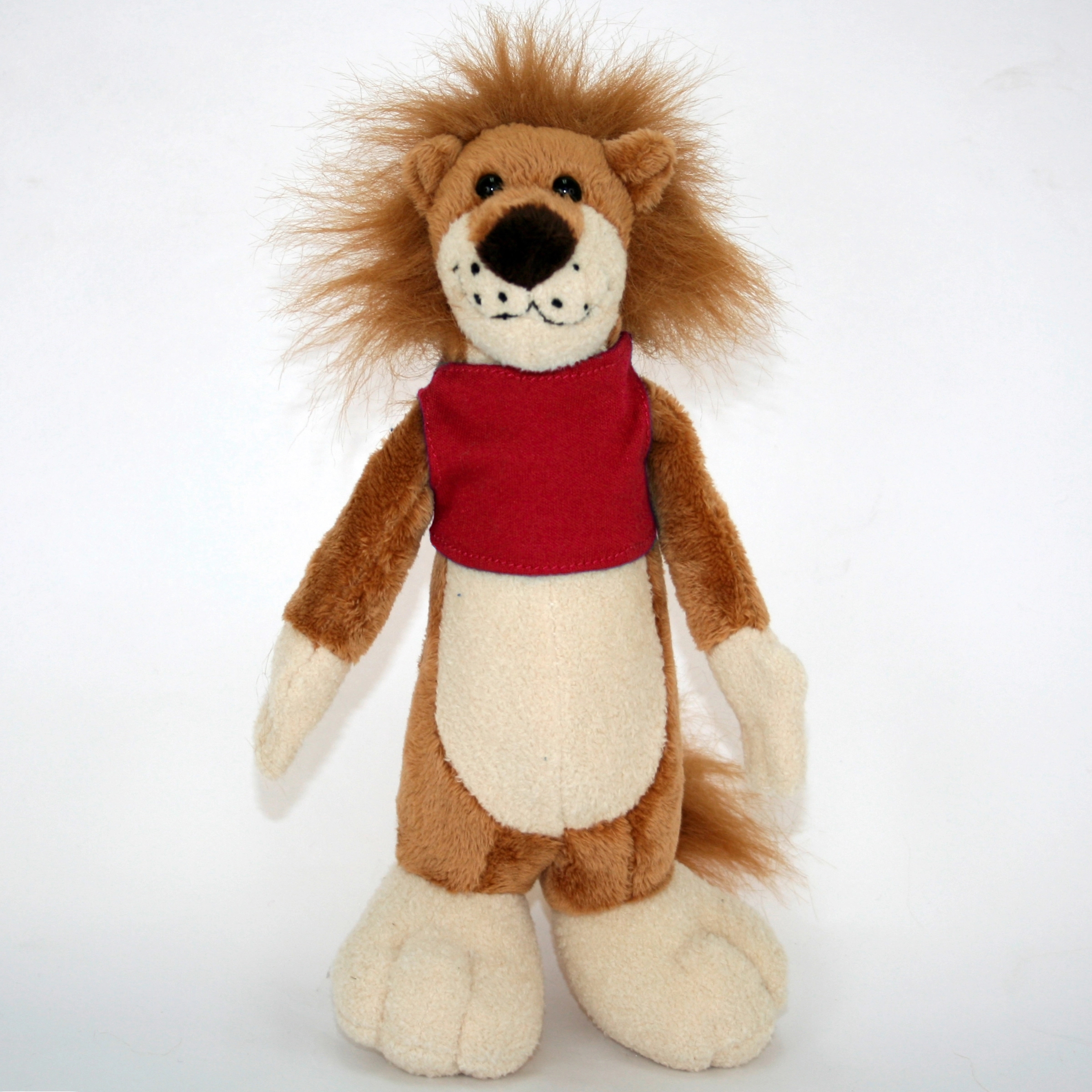 Long Body Stuffed Animal 10" Lion 17