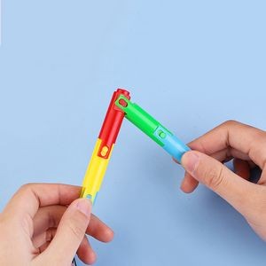 Vibrant Folding Ballpoint Pen With Keychain 6