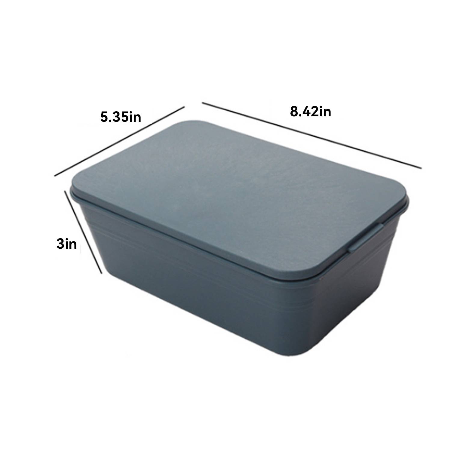 Wheat Straw Lunch Boxes Set W/ Utensils 2