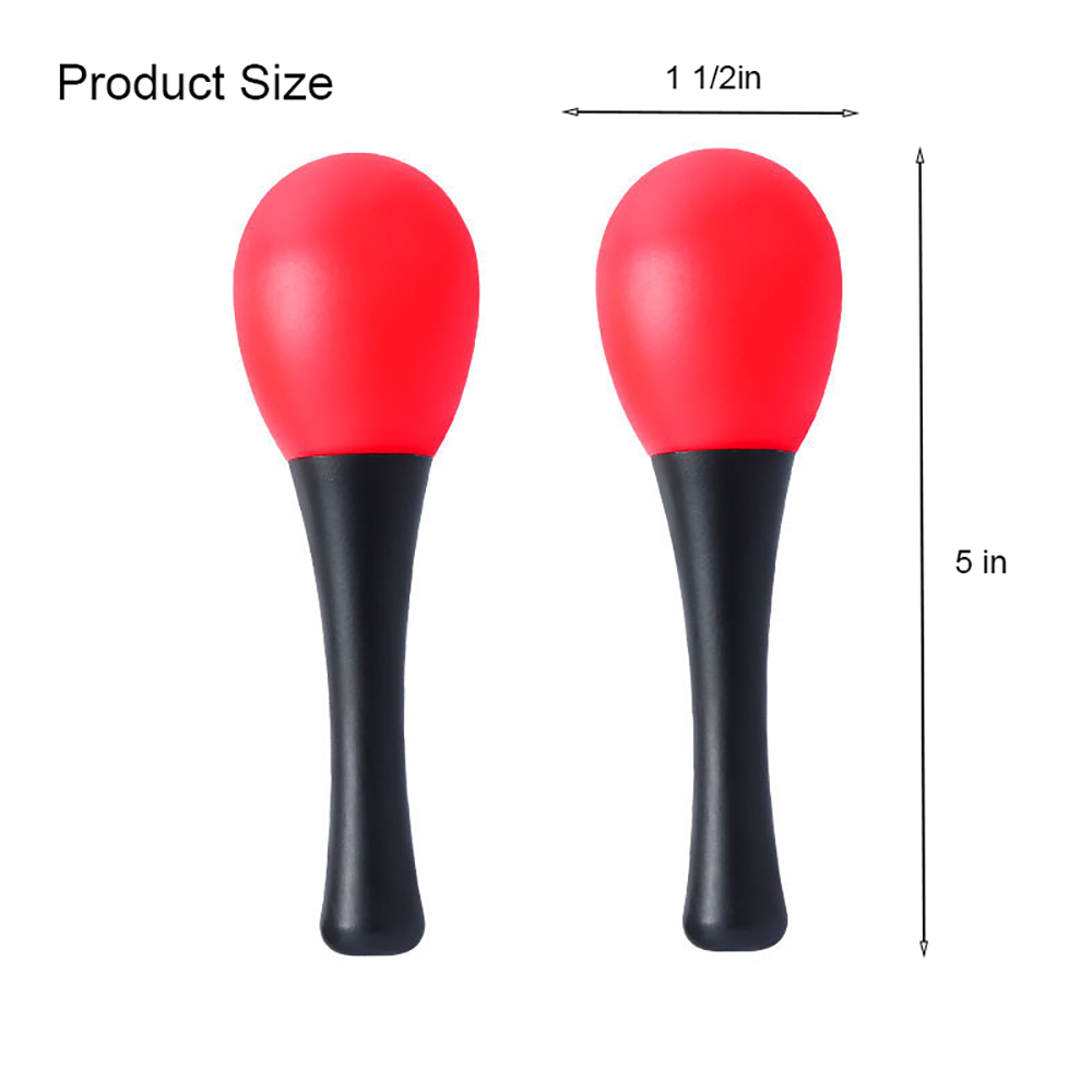 Plastic Toy Sand Hammer Mini Maracas 7