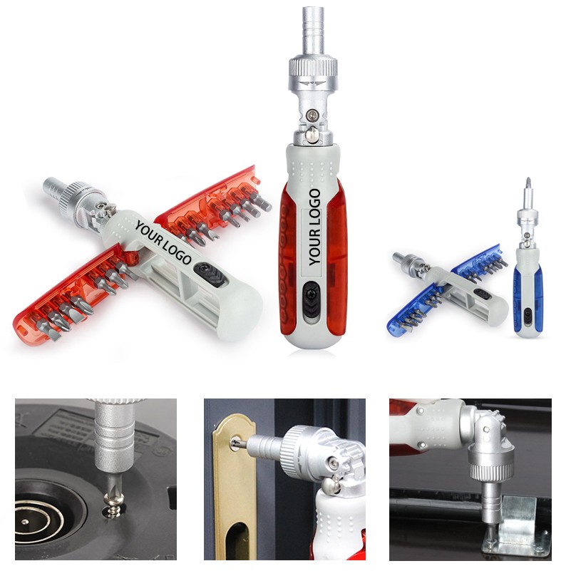 14 In1 Screwdriver Set Ratchet Mechanism Diy Tool 2