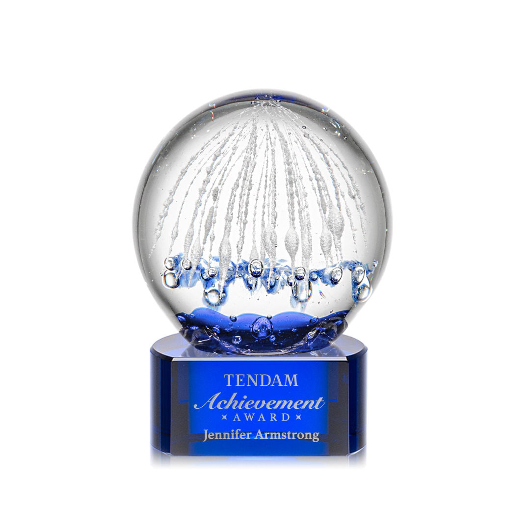 Starburst Award on Paragon Base - Blue 10