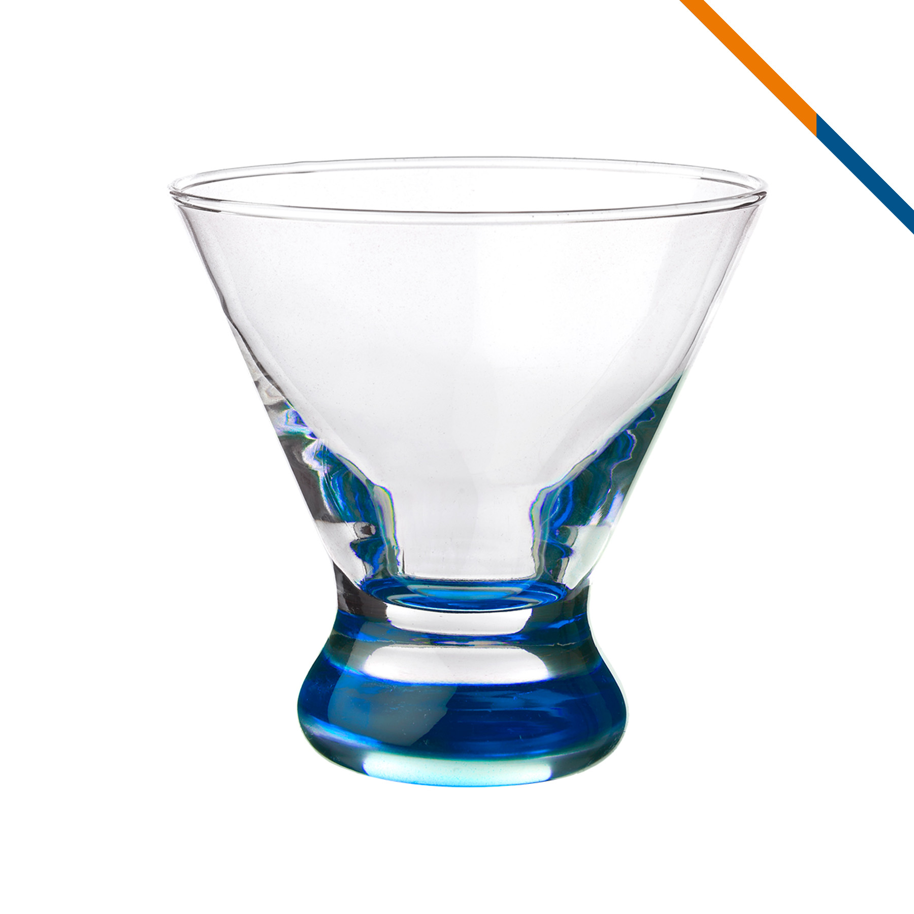Libbey Latery Stemless Martini Glasses - 8.25 OZ. 2