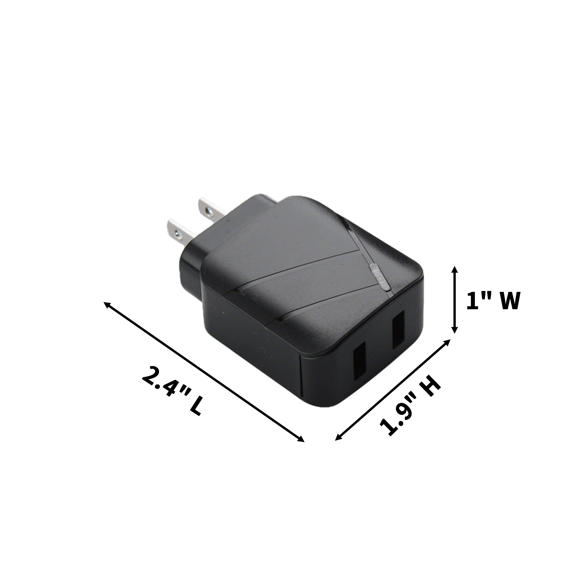 Dual Port Wall Outlet Charging Adapter 4