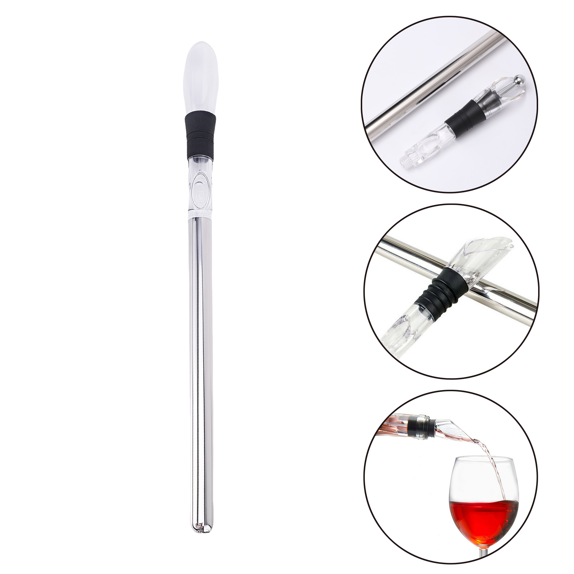 Stainless Steel 304 Wine Chiller Freezer Stick 3