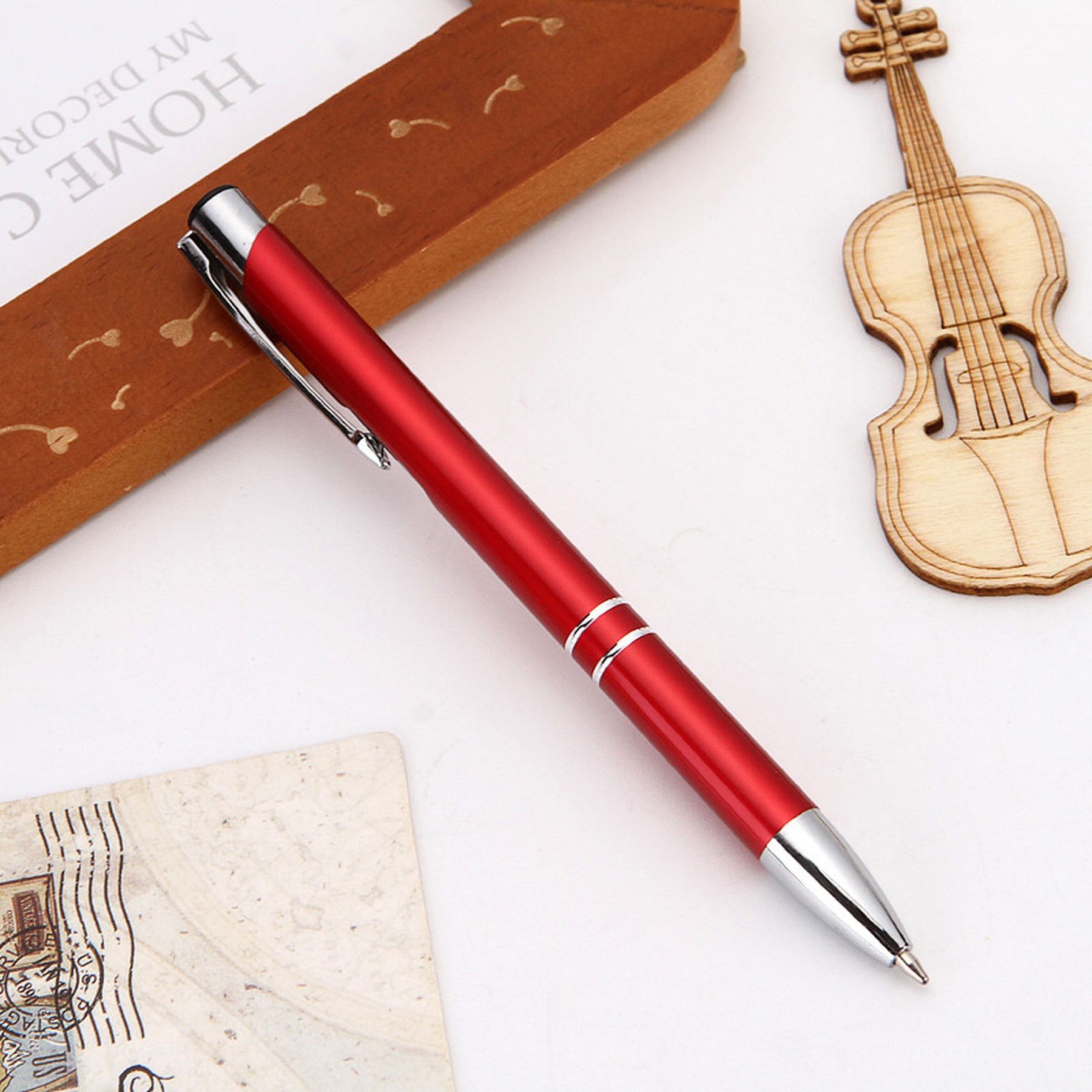 Smooth Ballpoint Pen With Super Soft Grip 2
