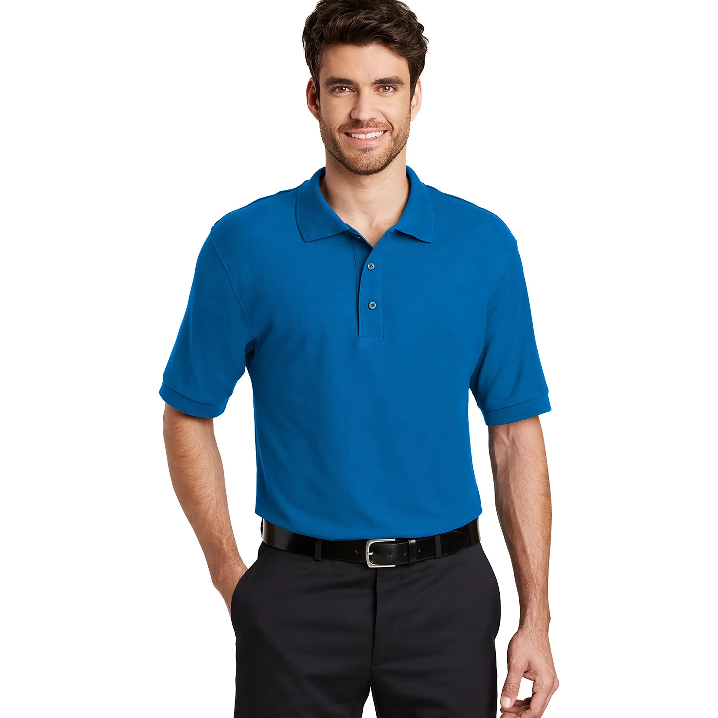 PORT AUTHORITY(R) SILK TOUCH(TM) POLO 71