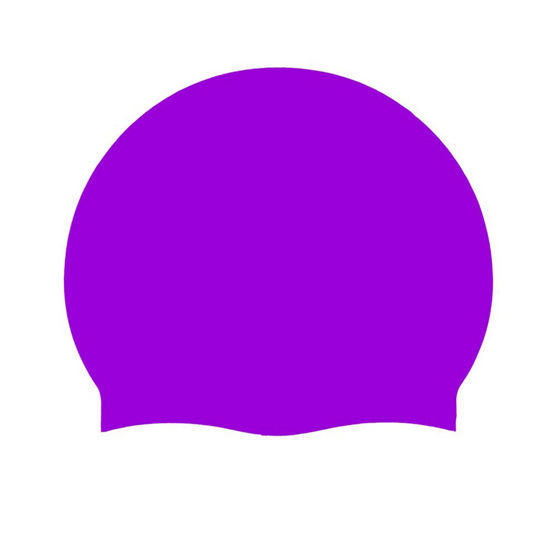 Comfortable Ear Protection Waterproof Silicone Swim Cap 7
