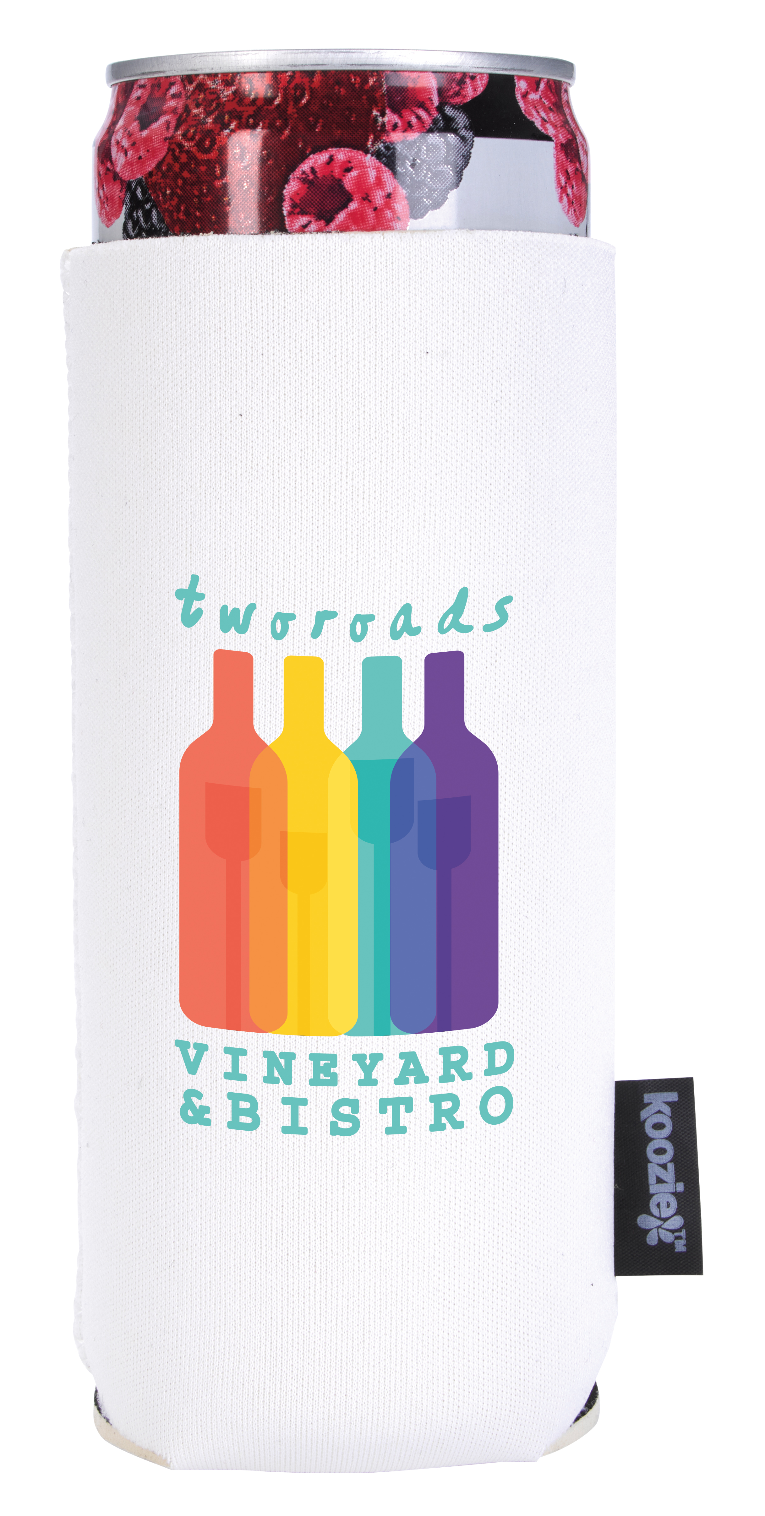 Slim Collapsible Neoprene Can Cooler