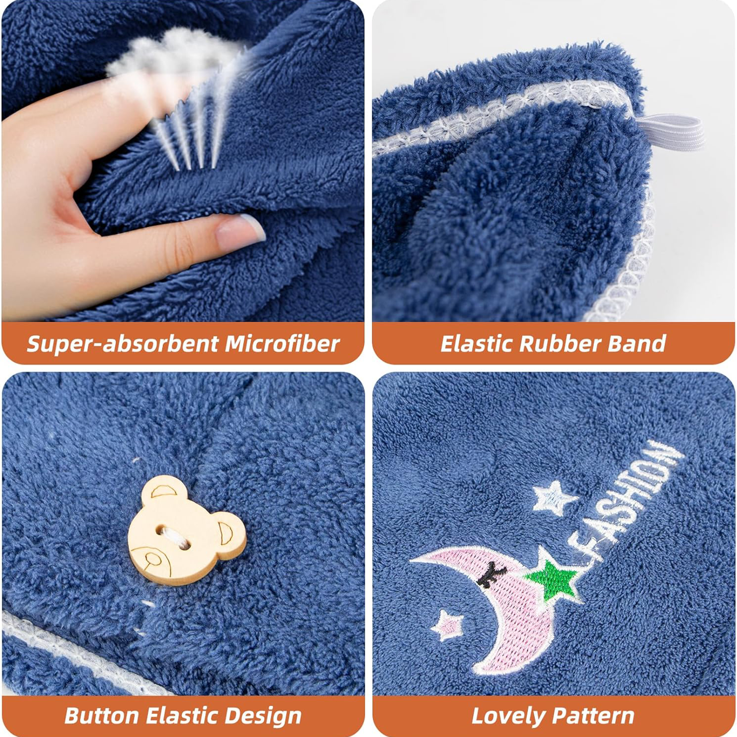 Magic Microfiber Hair Drying Towel 5