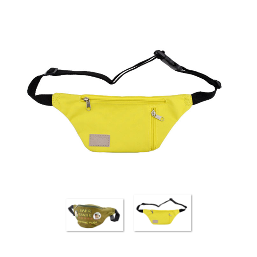 2 Zipper Fanny Pack w/Buckle Closure 2