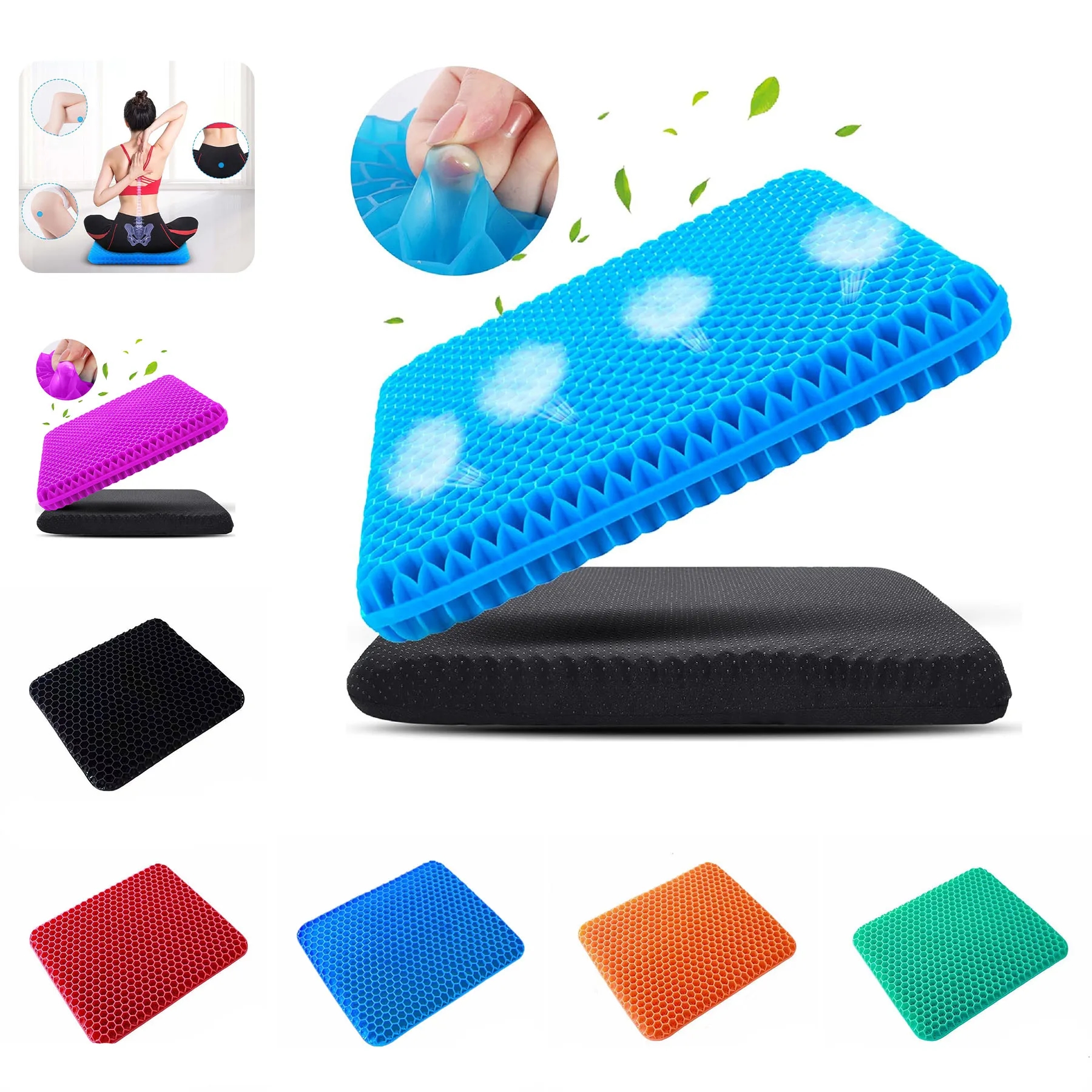 Gel Seat Cushion for Long Sitting 2