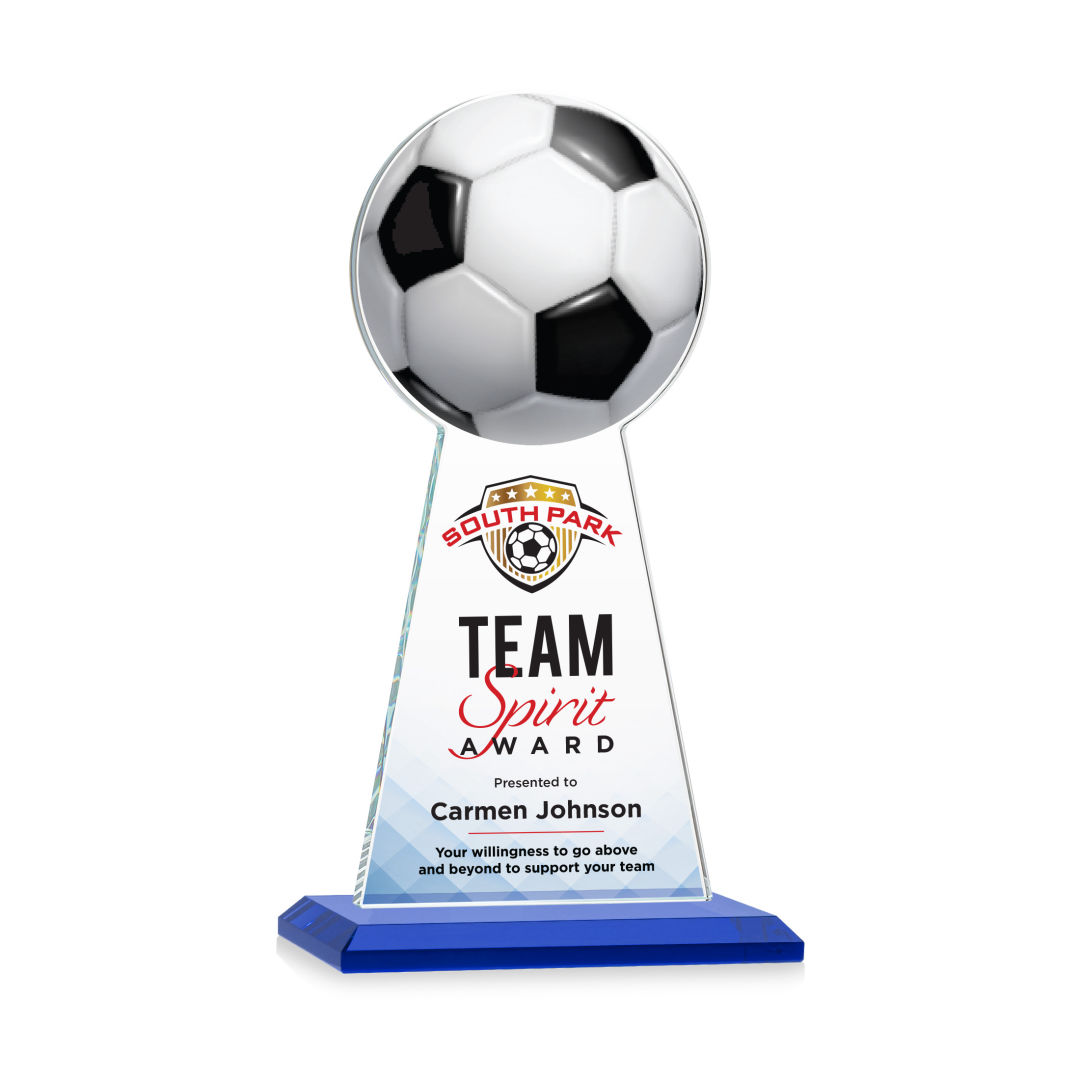 Edenwood Soccer VividPrint™ Award - Blue 5