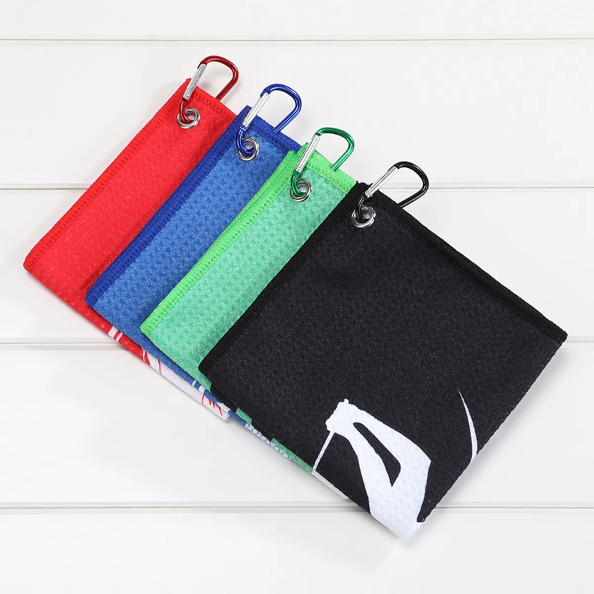 Microfiber Soft Waffle Pattern Bsorbent Durable Golf Towel 3