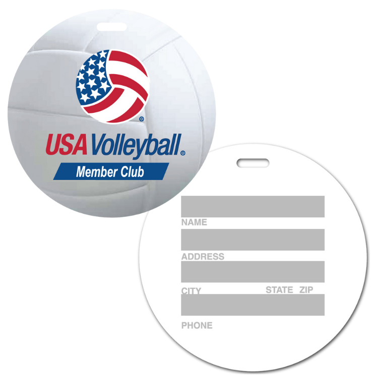 Luggage Tag With Matte Back, Medium 2