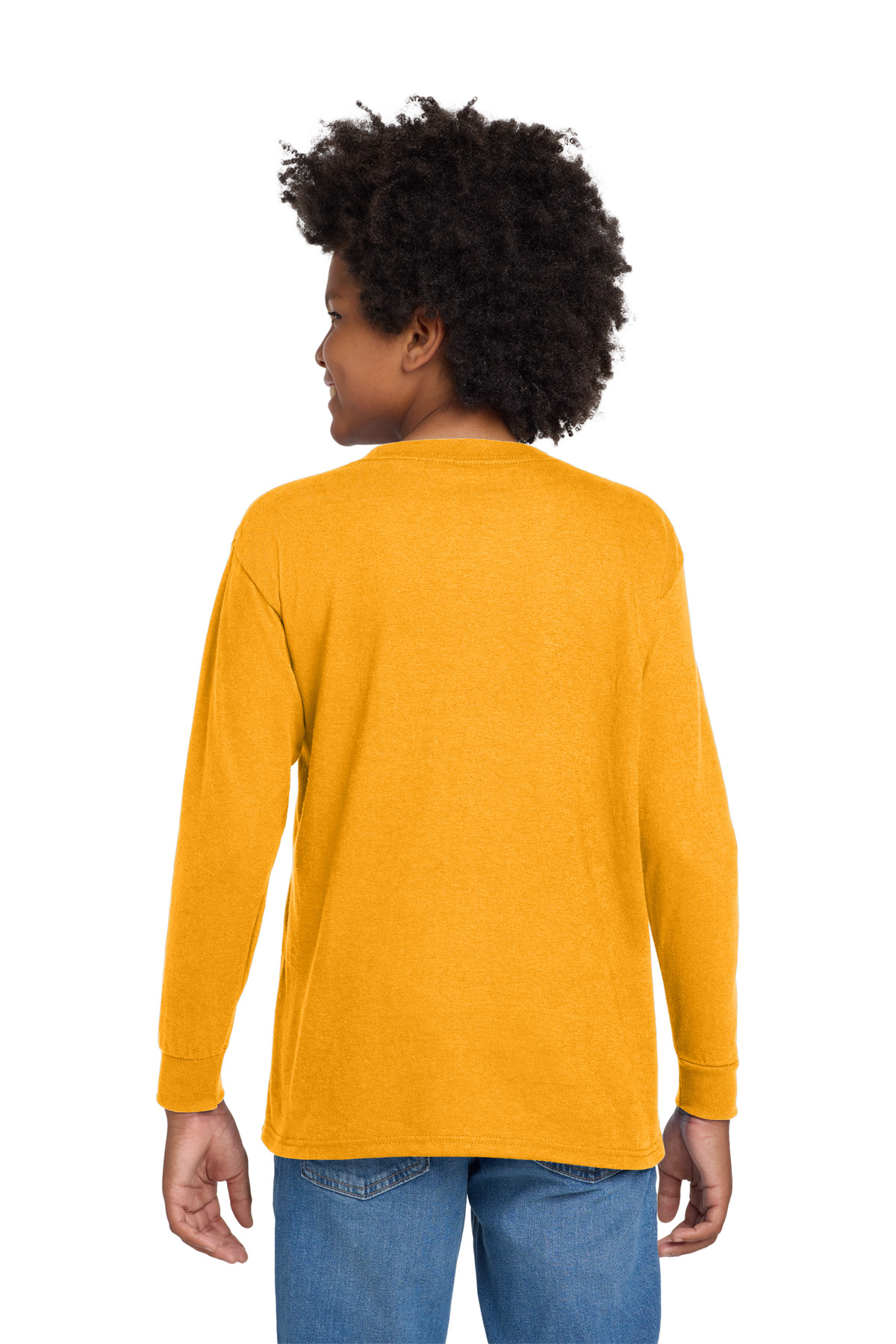 Gildan Youth Heavy Cotton 100% Cotton Long Sleeve T-Shirt. 5400B 30
