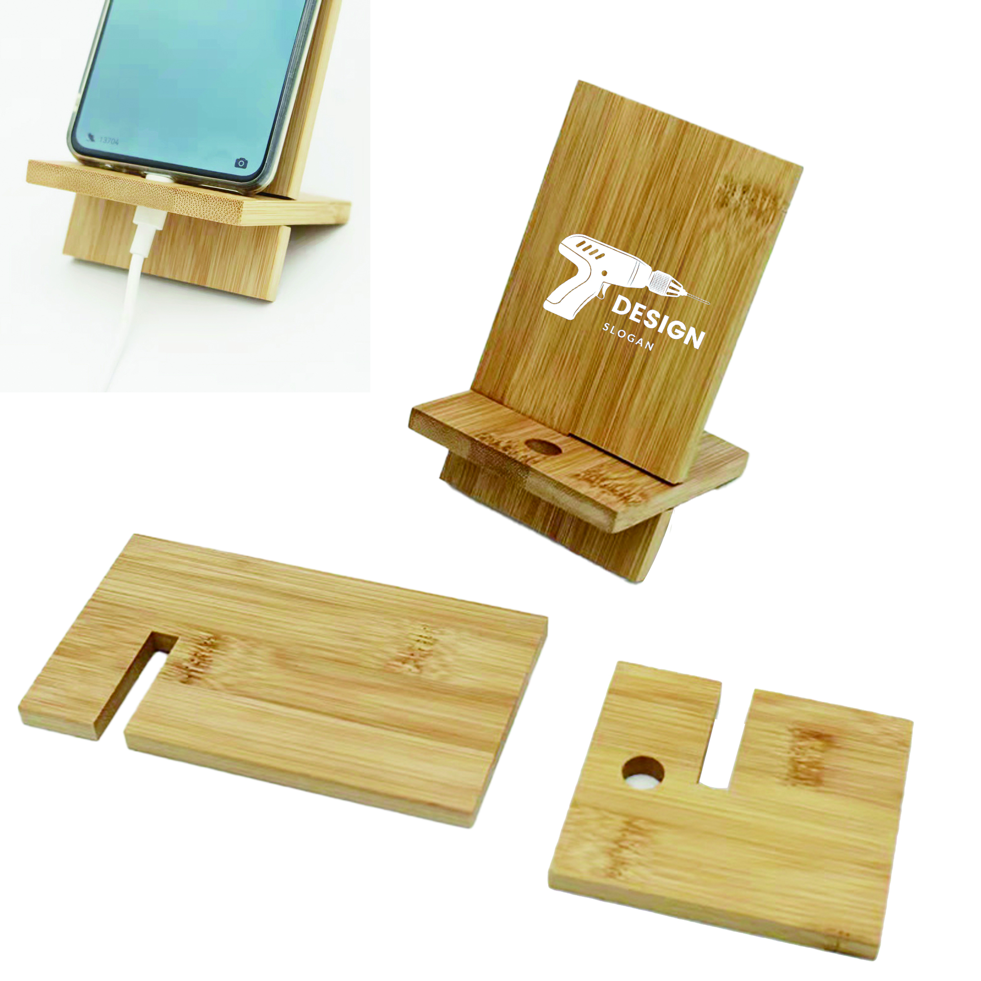 Wooden Mobile Phone Stand MOQ 50 2