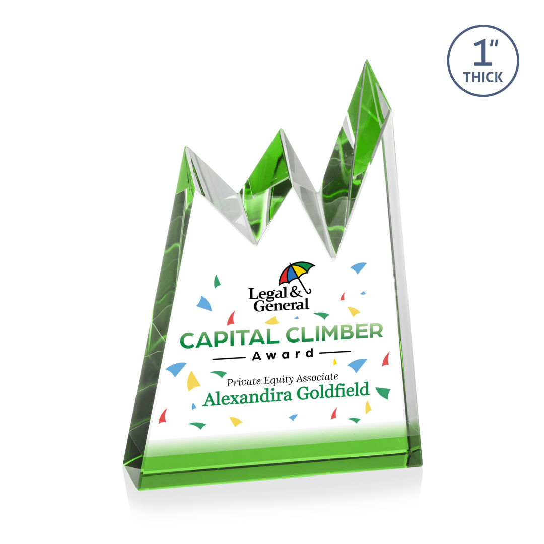 Alpine VividPrint™ Award - Green 9