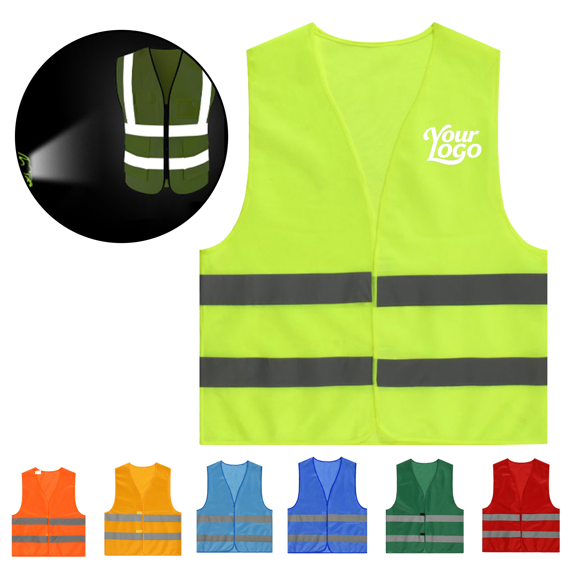 High Visibility work Safety Vest 2