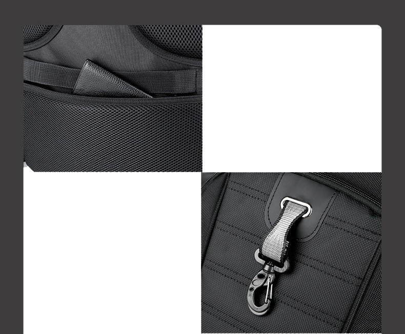 Business Work Backpack With USB Charging Port 5