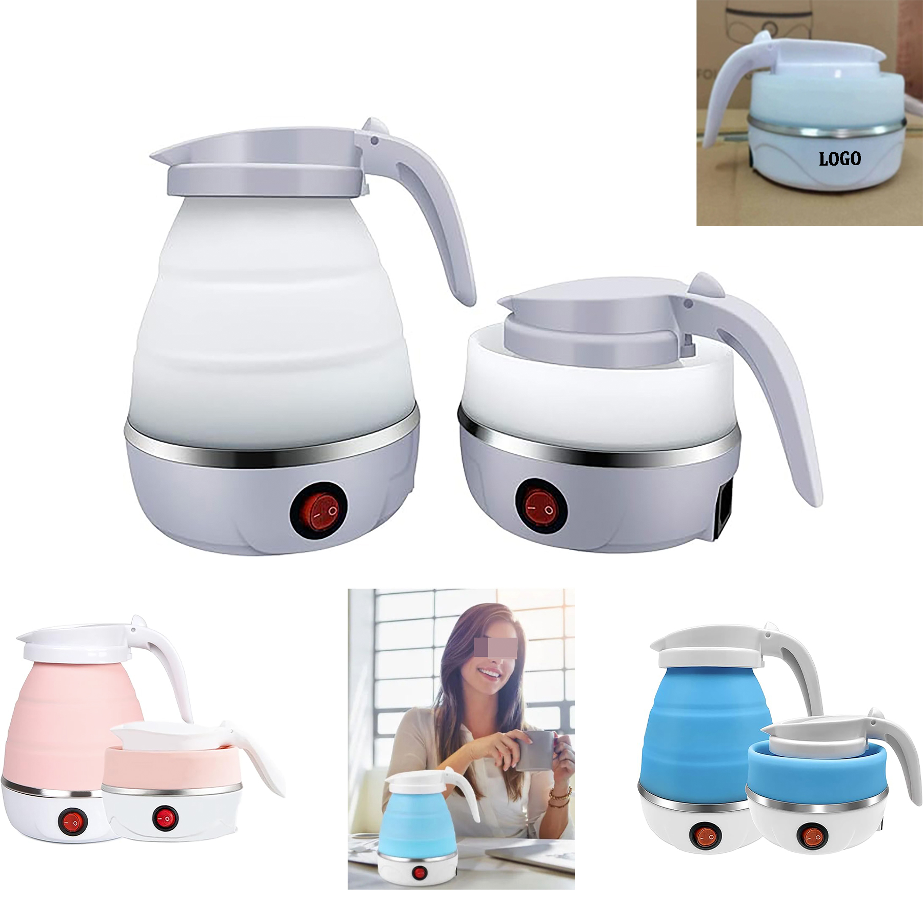 Foldable Travel Electric Kettle 2