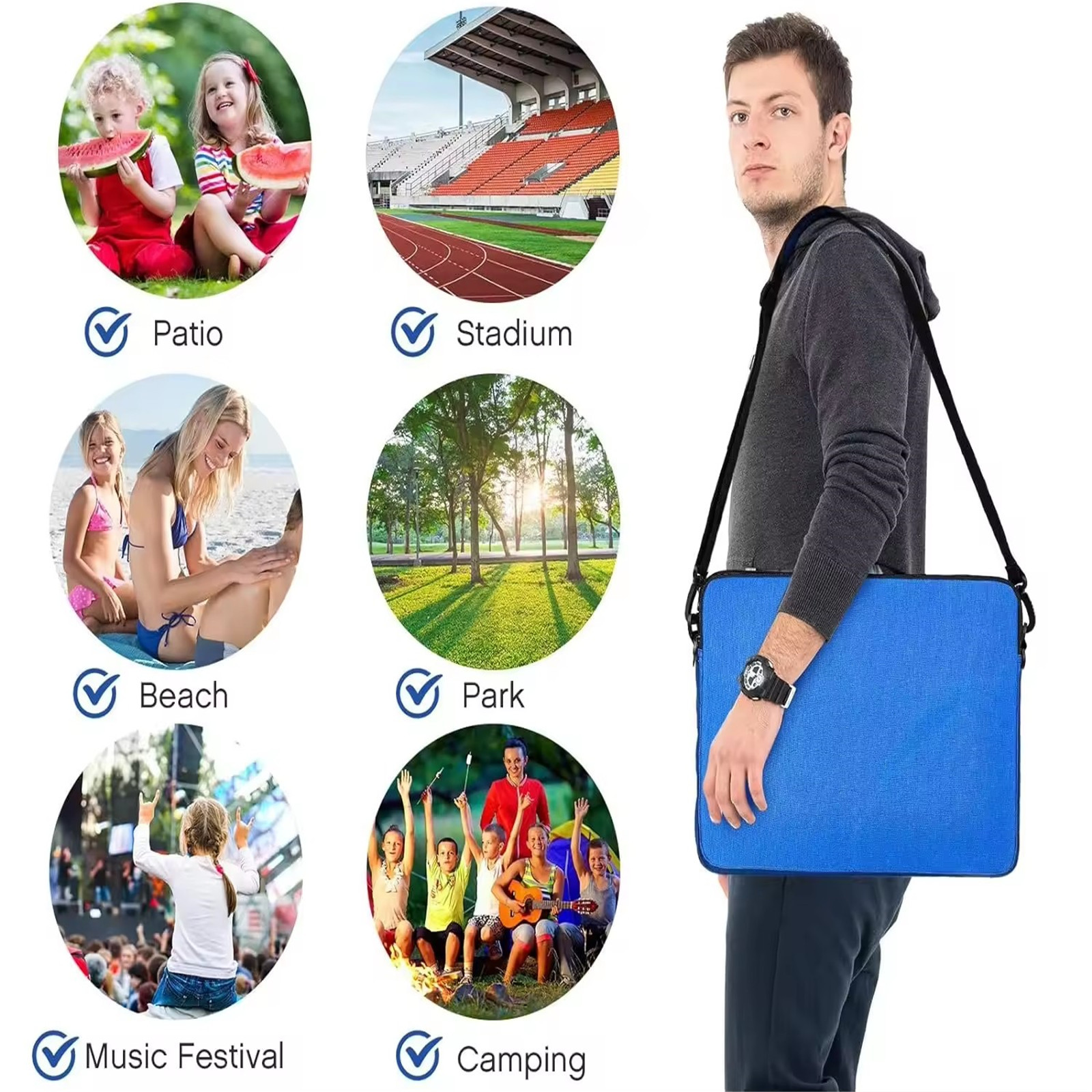 Portable Oxford Seat Cushion 2