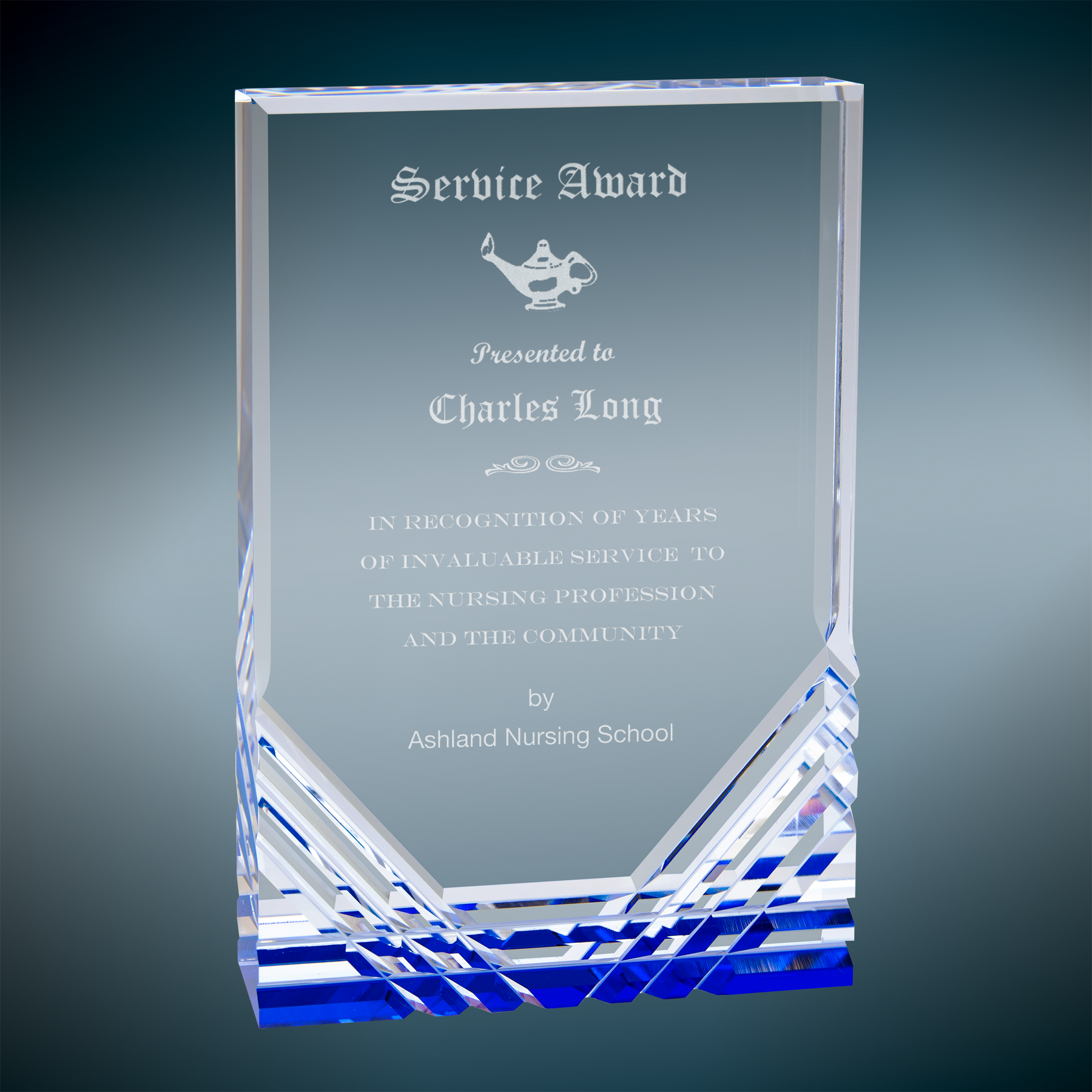 Jewel Mirage Acrylic Award
