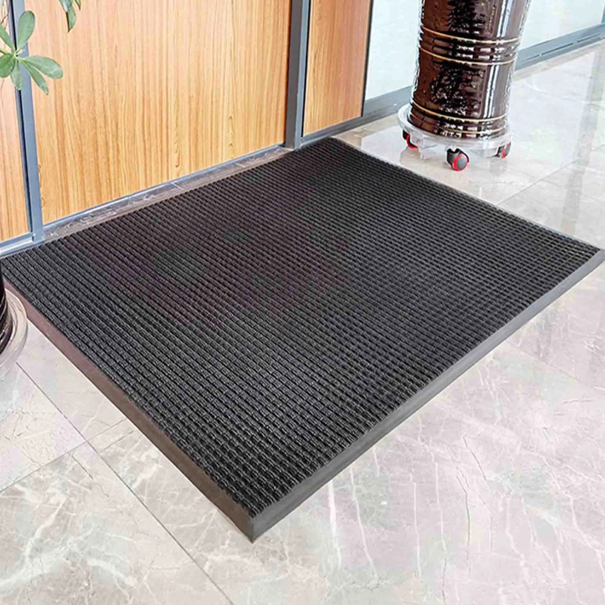 Traffic Water Absorbent Diamond Cut Indoor & Outdoor Mats 4