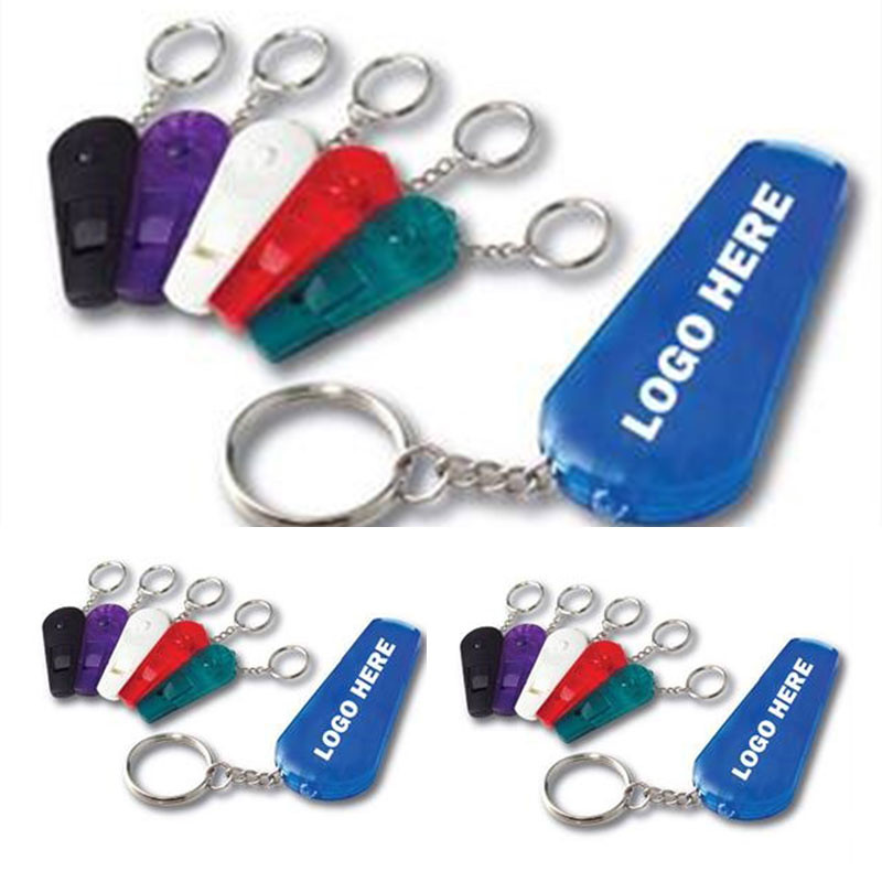 Whistle Keychain with LED Light 1