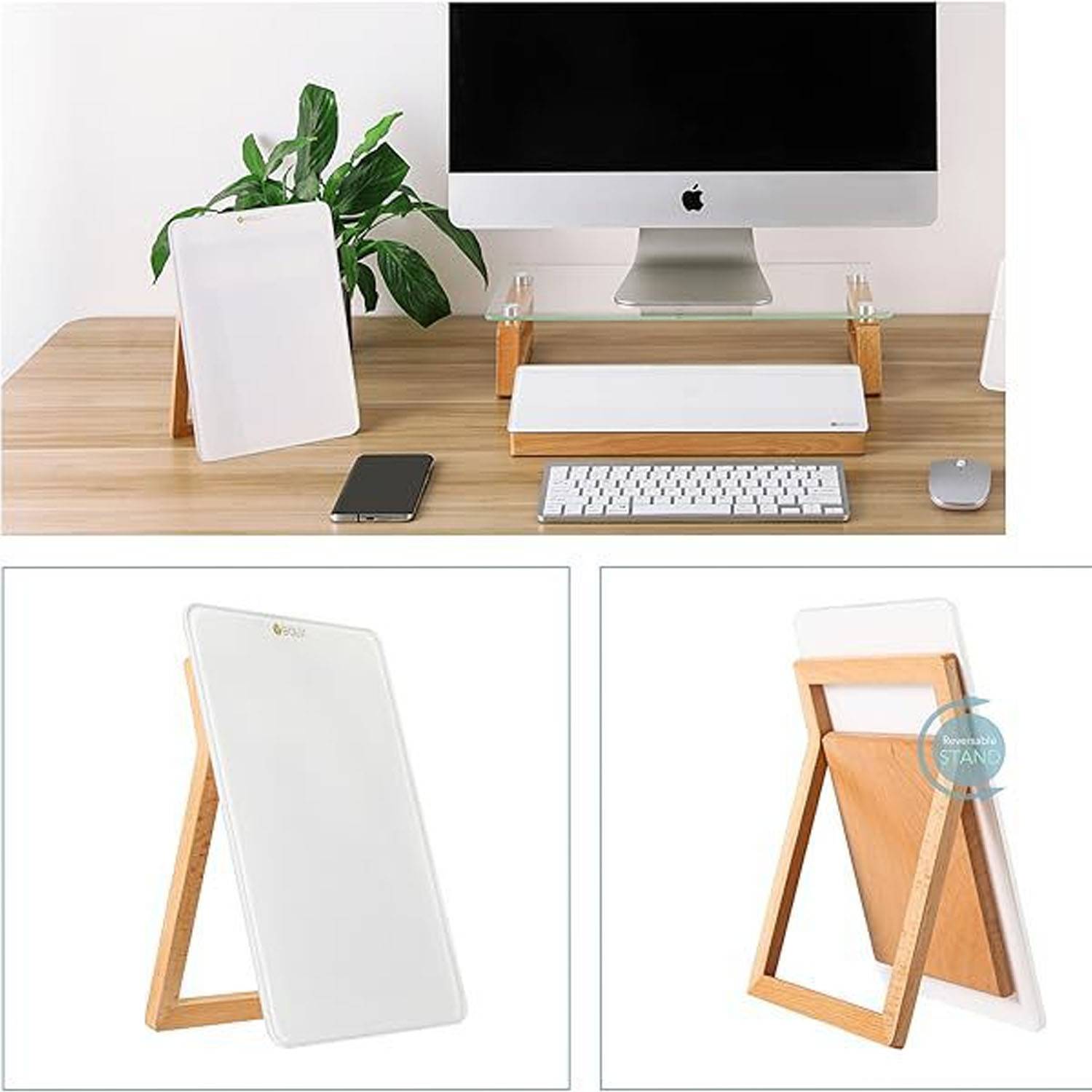 Desktop Glass Whiteboard 3