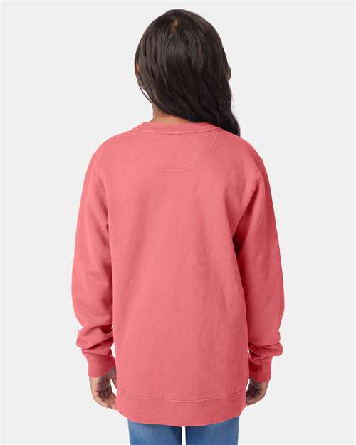 Youth Garment-Dyed Crewneck Sweatshirt - GDH475 15