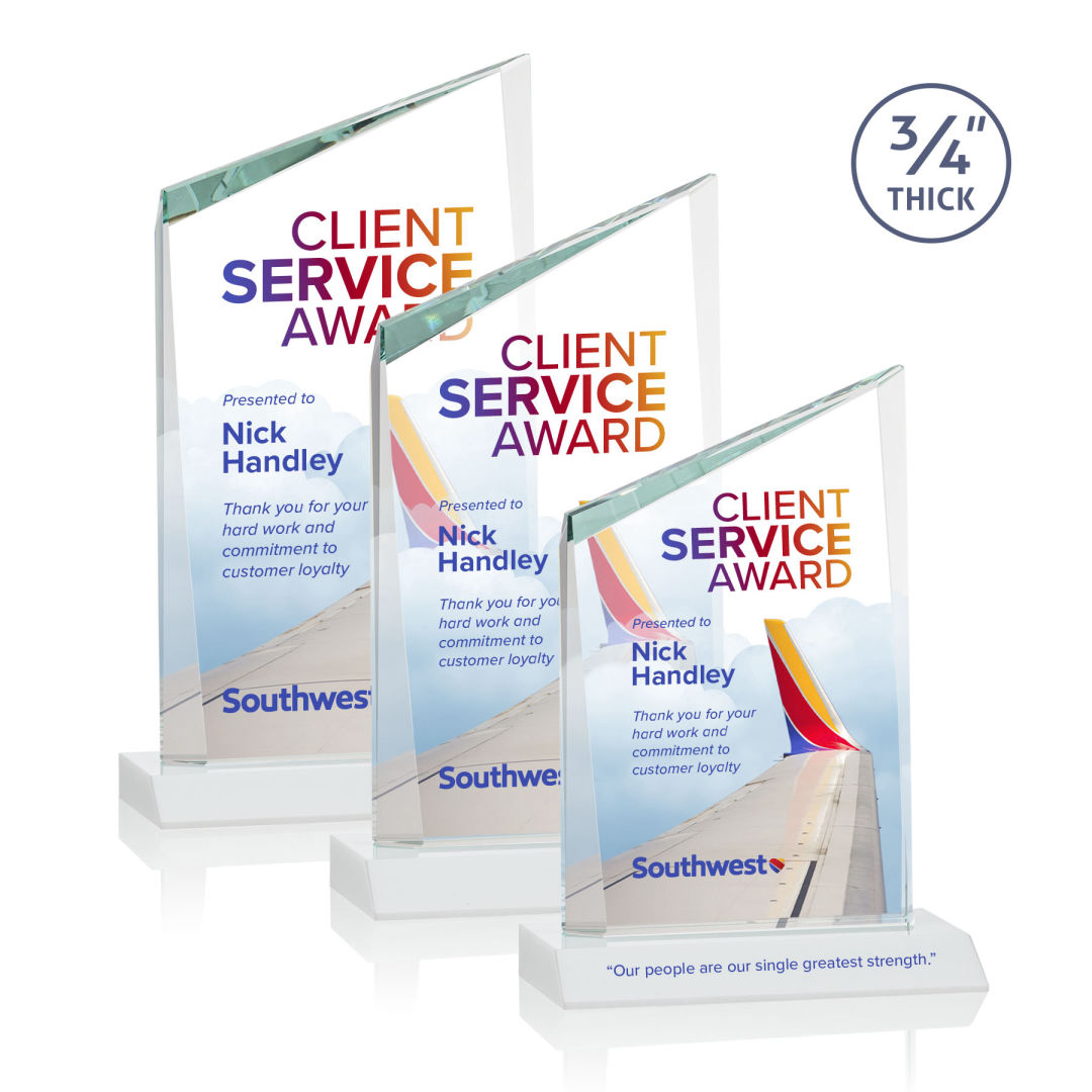 Scarsdale VividPrint™ Award - White