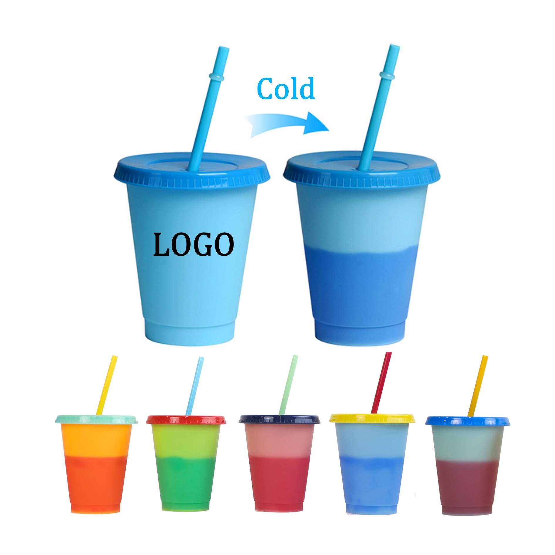 16 Oz. Mood Color Changing Stadium Cup 2