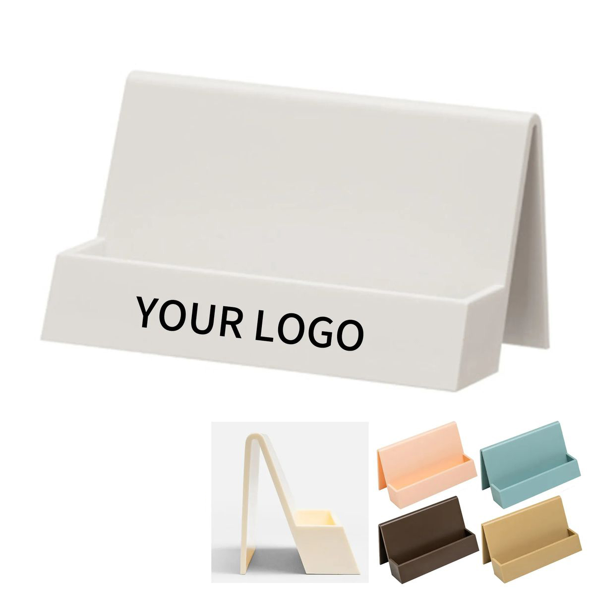 Clear Business Card Container for Desk Display 5
