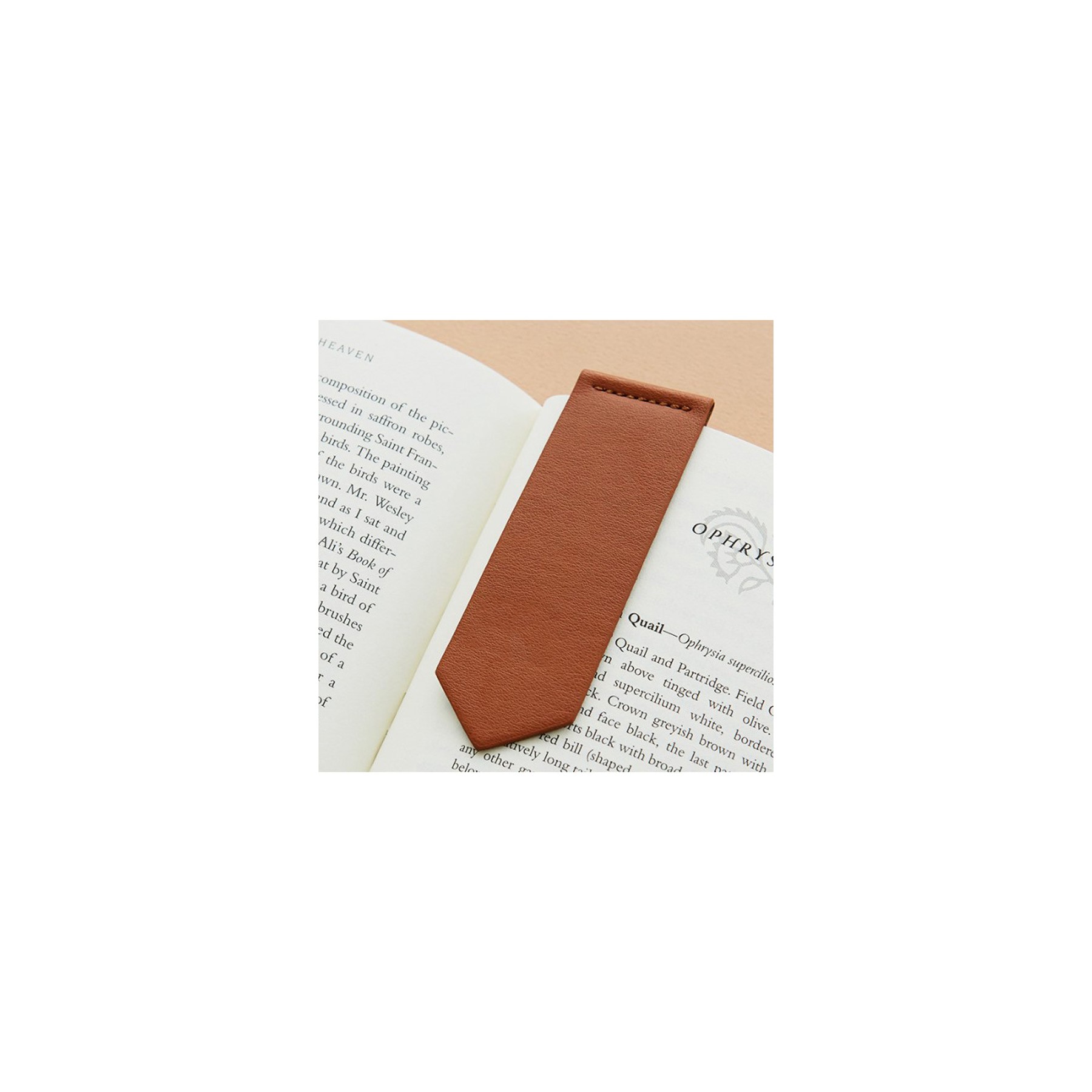 PU Leather Magnetic Bookmarks 2