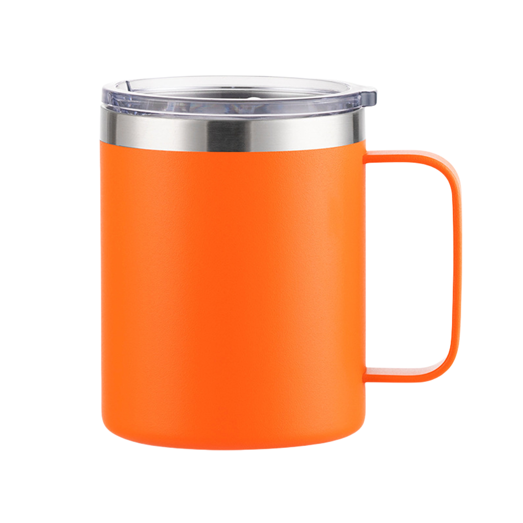 12oz 304 Stainless Steel Double Handle Car Mug with Powder Coated Sublimation Design 2